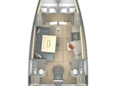 Yacht charter Primošten - Dufour Dufour 41 on SamBoat