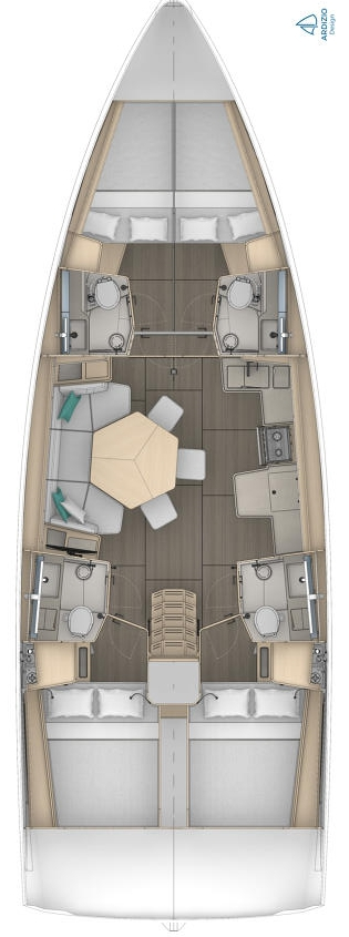 Yacht charter Šibenik - Dufour Dufour 44 on SamBoat