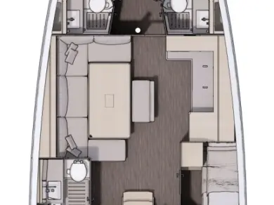 Hire Sailboat with or without skipper Dufour Trogir