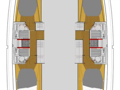 Hire Catamaran with or without skipper Fountaine Pajot Pomer