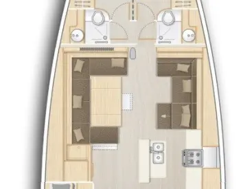 Hire Sailboat with or without skipper Hanse Trogir