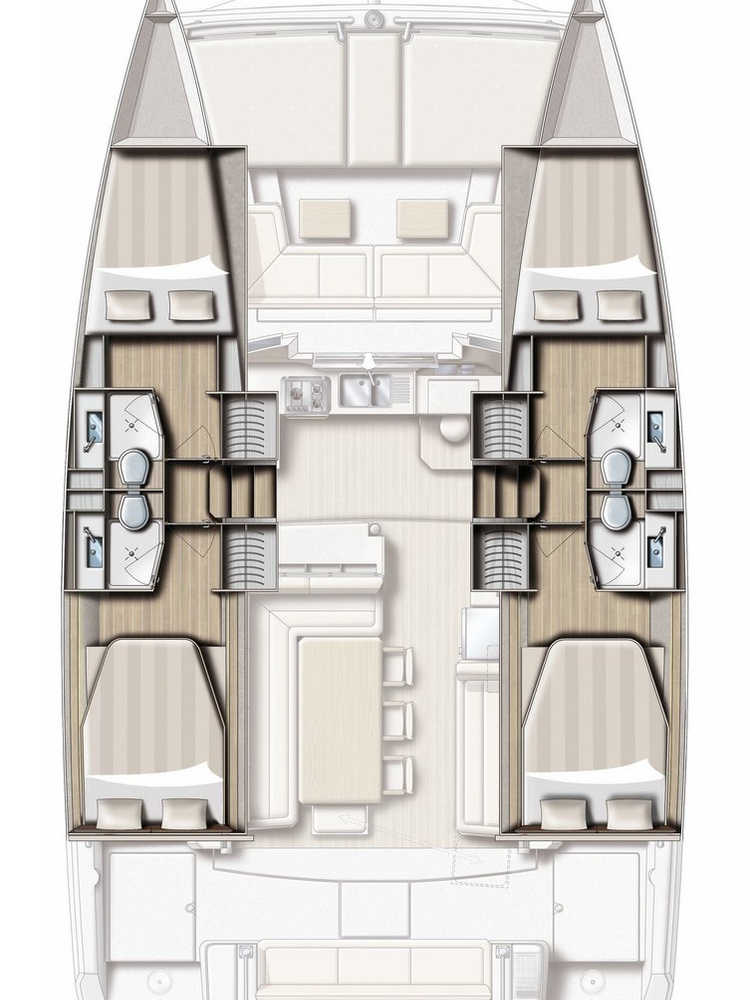 Yacht hire Lefkáda cheap Bali 4.1