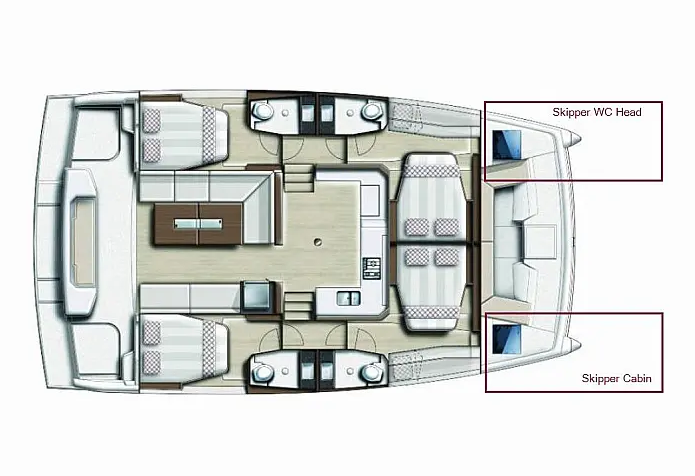 Catamaran to hire Lefkáda at the best price