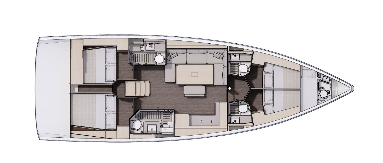 Yacht hire Lefkáda cheap Dufour 470