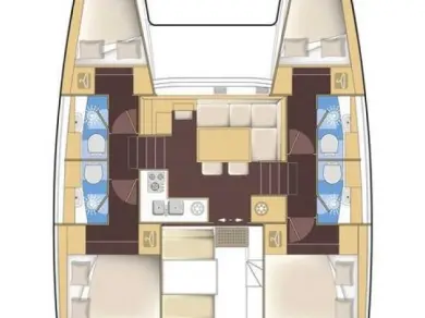 Hire Catamaran with or without skipper Lagoon Alimos