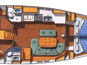 Yacht hire Lefkáda cheap Oceanis 473 Clipper