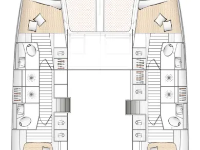Catamaran to hire Komolac at the best price