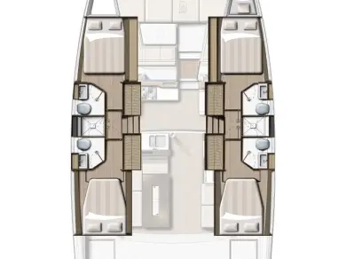 Catamaran hire in Seget Donji - Bali Bali 4.2