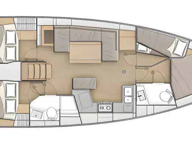 Bénéteau Oceanis 40.1 charter bareboat or skippered in  Palma de Mallorca