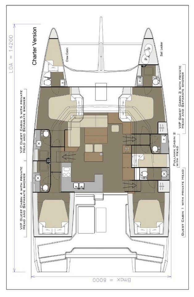 Hire a Dufour Dufour Catamarans 48 Sail Pirovac