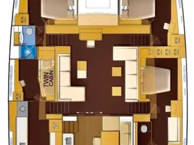 Yacht charter Bodrum - Lagoon Lagoon 620 on SamBoat