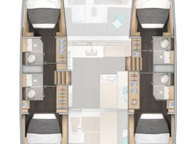 Charter a Lagoon Lagoon 43 in Seget Donji on Samboat