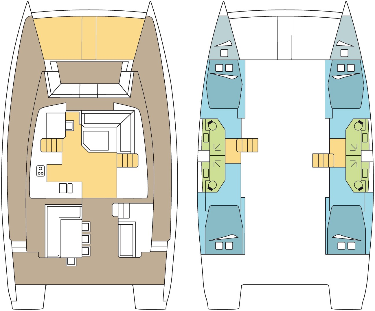 Hire Catamaran Bali with a boat licence