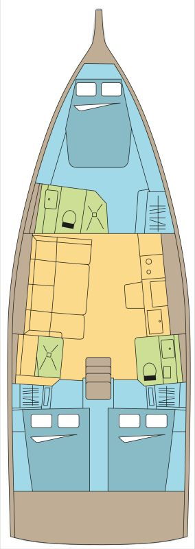 Hire Sailboat with or without skipper Dufour Parham Town