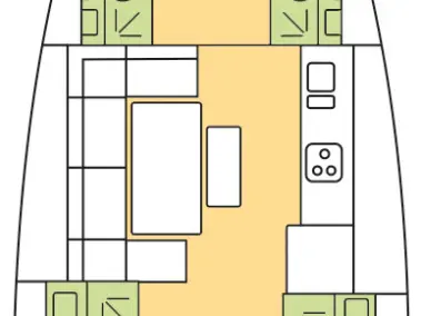 Sailboat hire in Seget Donji - Dufour Dufour 460 Grand Large