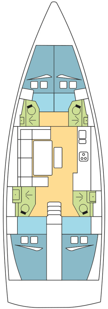 Hire Sailboat Dufour with a boat licence