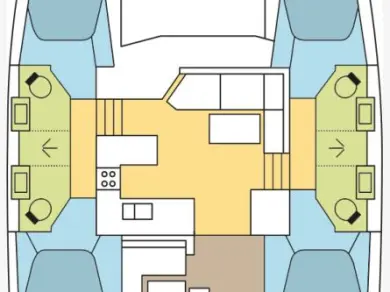 Hire Catamaran with or without skipper Fountaine Pajot Bas du Fort