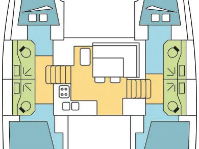 Catamaran hire in Seget Donji - Lagoon Lagoon 40