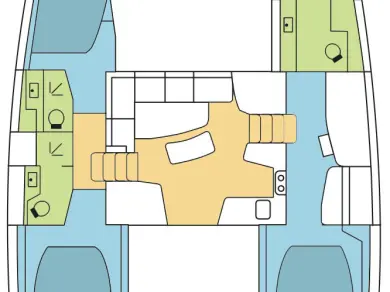 Hire Catamaran with or without skipper Lagoon Parham Town