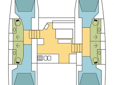 Hire a Lagoon Lagoon 46 Nassau