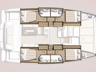 Charter a Bali Bali 4.2 in Deme of Volos on Samboat