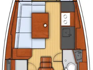 Hire Sailboat Bénéteau with a boat licence