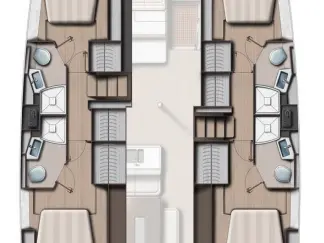 Bali Bali 4.4 charter bareboat or skippered in  Mykonos (Island)