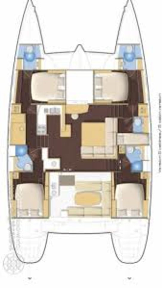 Catamaran to hire Corazón de Jesús Island at the best price