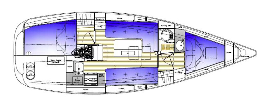 Kavi Yacht Kavi 9 charter bareboat or skippered in  Pula