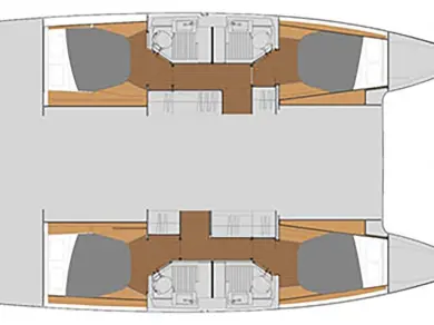 Yacht charter Propriano - Fountaine Pajot Astrea 42 on SamBoat