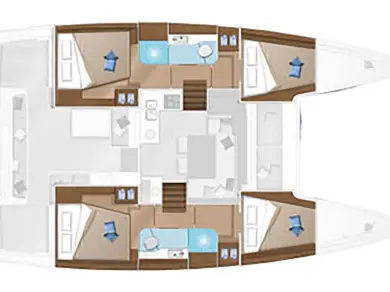 Yacht charter Bormes-les-Mimosas - Lagoon Lagoon 40 on SamBoat