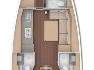 Dufour Dufour 390 charter bareboat or skippered in  Marmaris