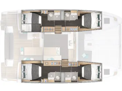 Hire Catamaran Lagoon with a boat licence