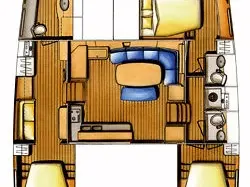 Hire Catamaran Lagoon with a boat licence