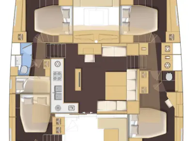 Charter a Lagoon Lagoon 52 F in Cagliari on Samboat