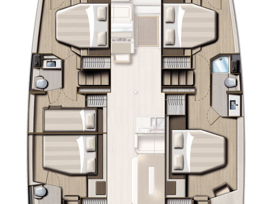 Yacht charter Marsh Harbour - Bali Bali 4.8 on SamBoat