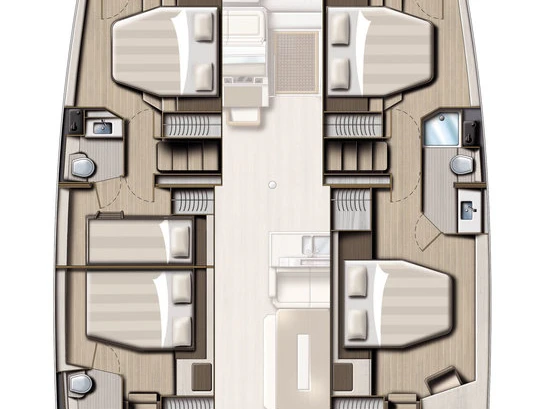 Yacht charter Marsh Harbour - Bali Bali 4.8 on SamBoat