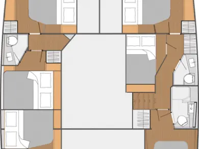 Hire a Fountaine Pajot Saba 50 Eden Island