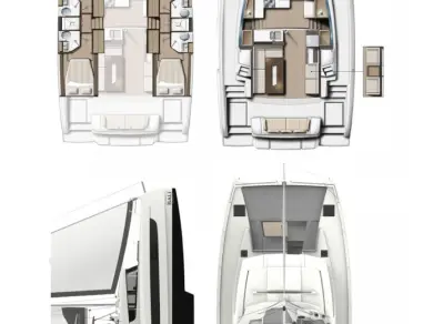 Catamaran hire in Marmaris - Bali Bali 4.2