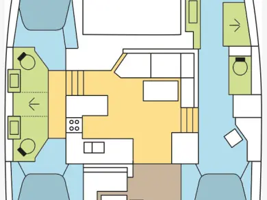 Yacht hire Marseille cheap Astrea 42