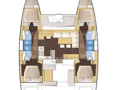 Hire Catamaran with or without skipper Lagoon Fethiye