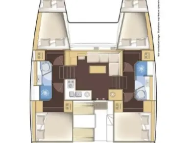 Hire Catamaran Lagoon with a boat licence