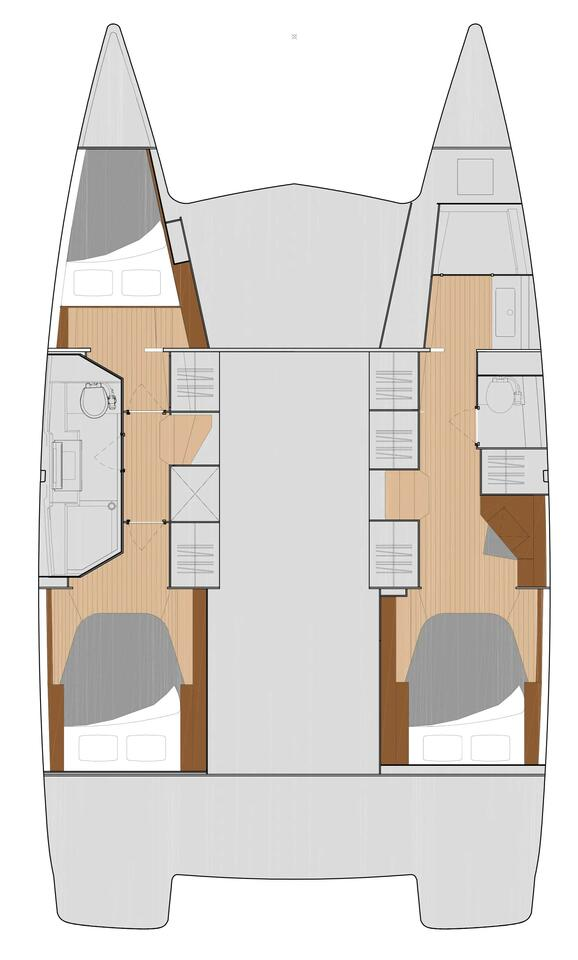 Fountaine Pajot Isla 40 charter bareboat or skippered in  Rogoznica