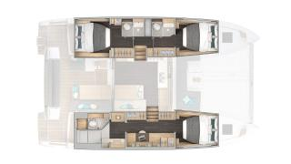 Hire Catamaran Lagoon with a boat licence