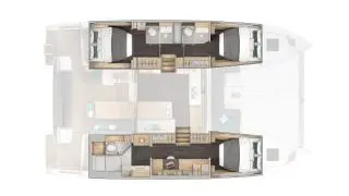 Hire Catamaran Lagoon with a boat licence