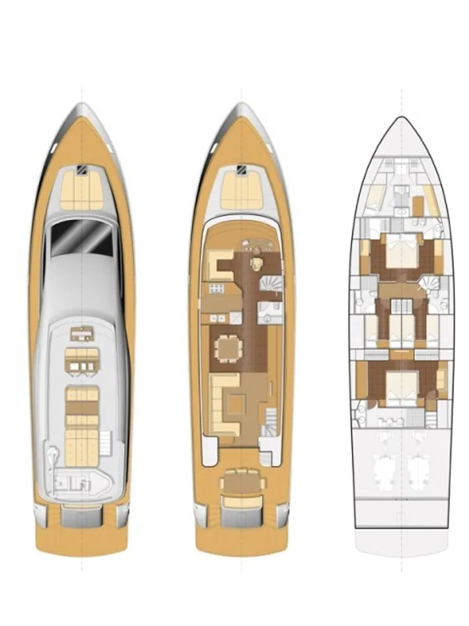 Permare Group Amer 86 charter bareboat or skippered in  Seget Donji