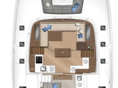 Yacht hire Kotor cheap Lagoon 50