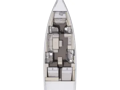 Dufour Dufour 470 charter bareboat or skippered in  Saint-Raphaël