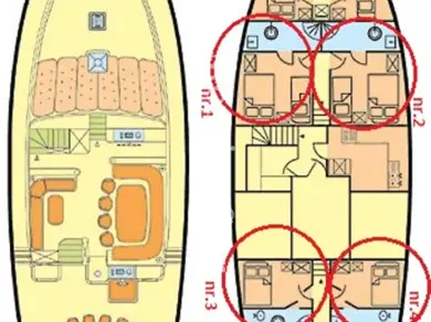 Hire Sailboat with or without skipper Custom Made Split