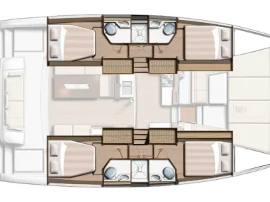 Bali Bali 4.2 charter bareboat or skippered in  Parham Town